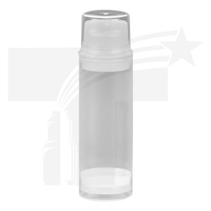 Botella Airless de 150 ml 44 mm natural sin tapa 